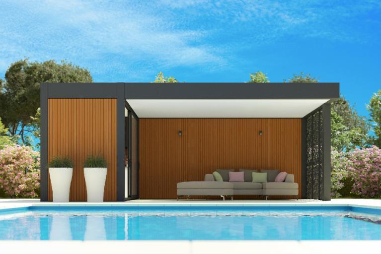 Akena Pool house - Ilot - Agrandissement terrasse